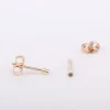 Oorbel 14k black