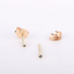 Oorbel 14k black