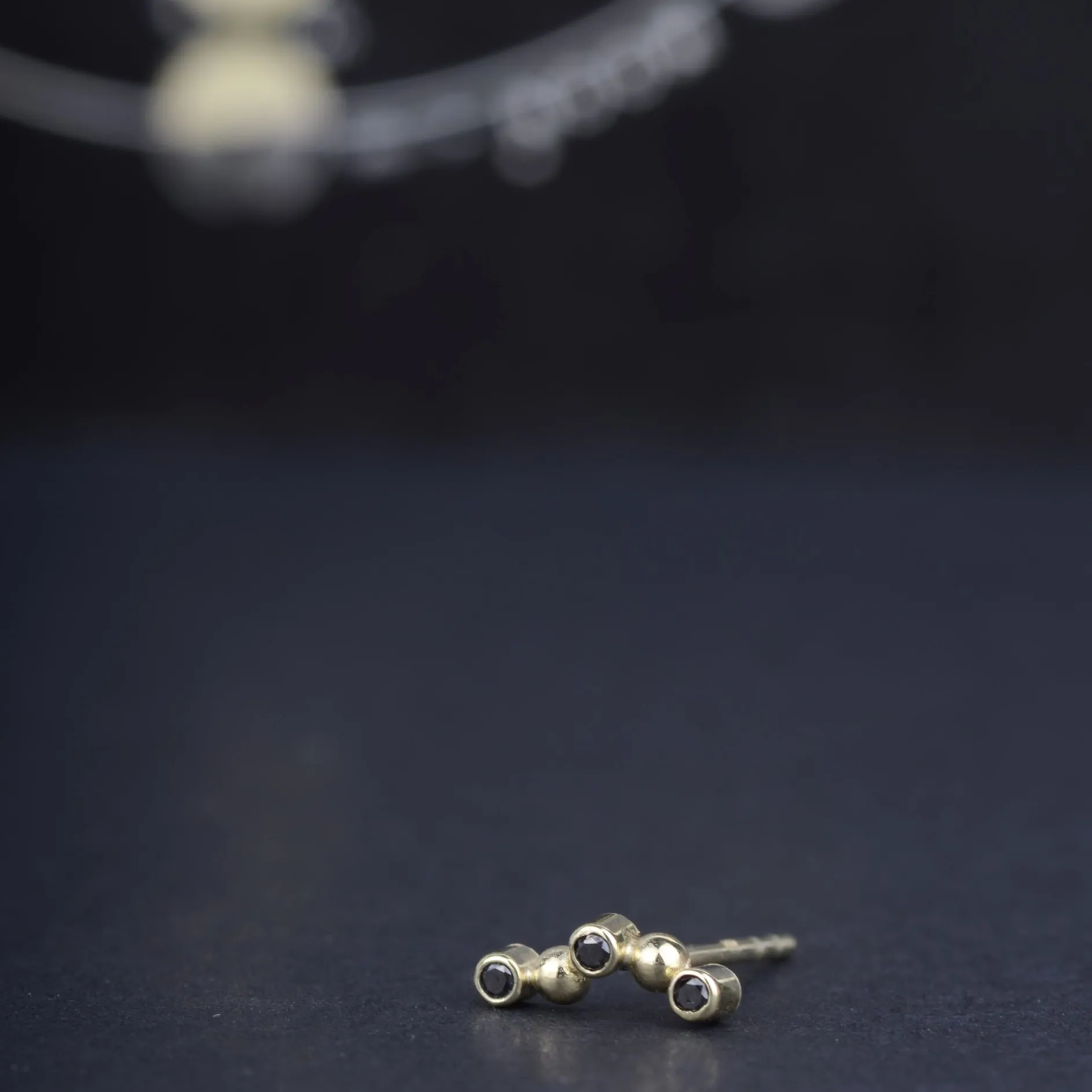 Oorbel 14k constellation