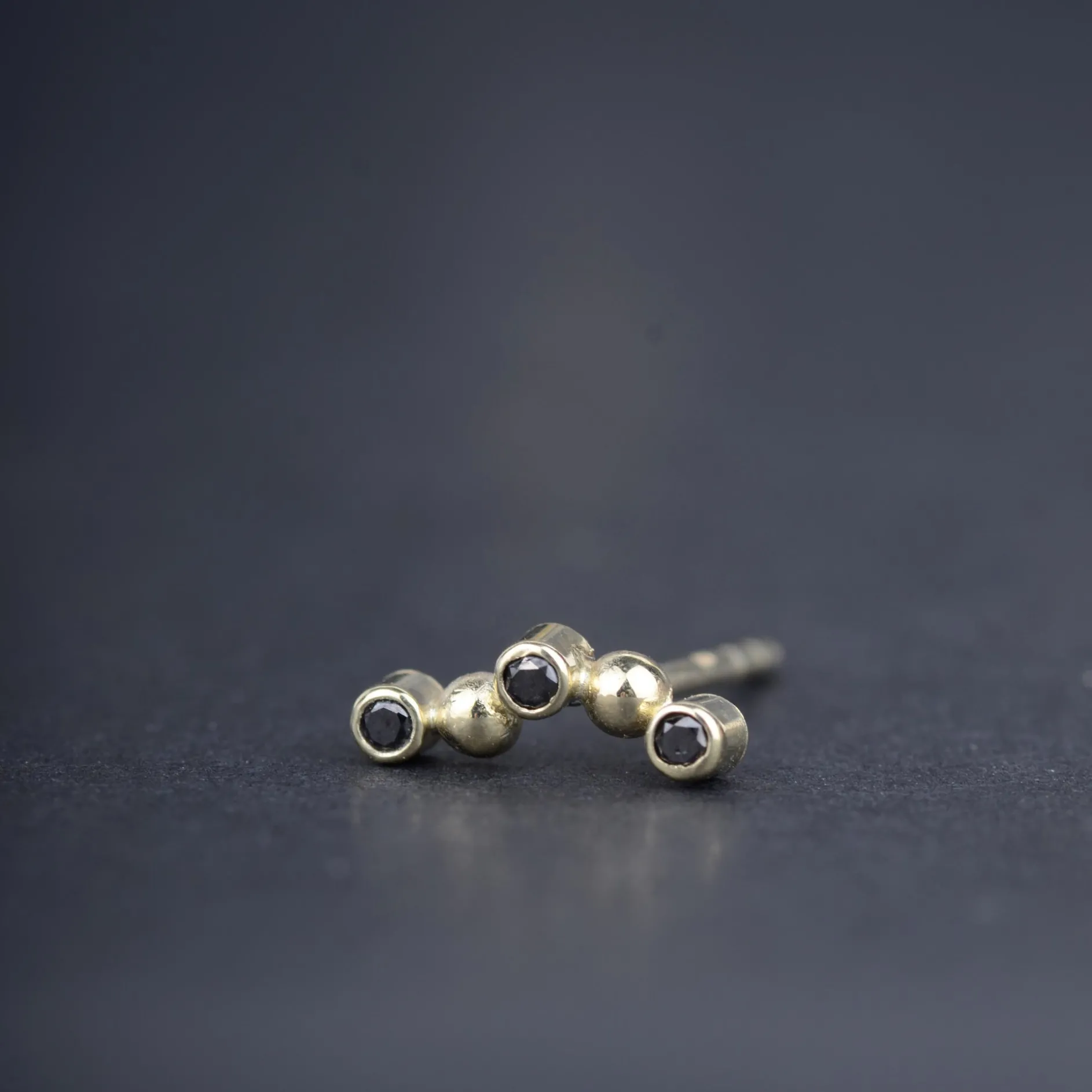 Oorbel 14k constellation