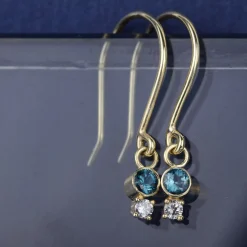 Oorbellen 14k Bouquet 'Een winters wonder'