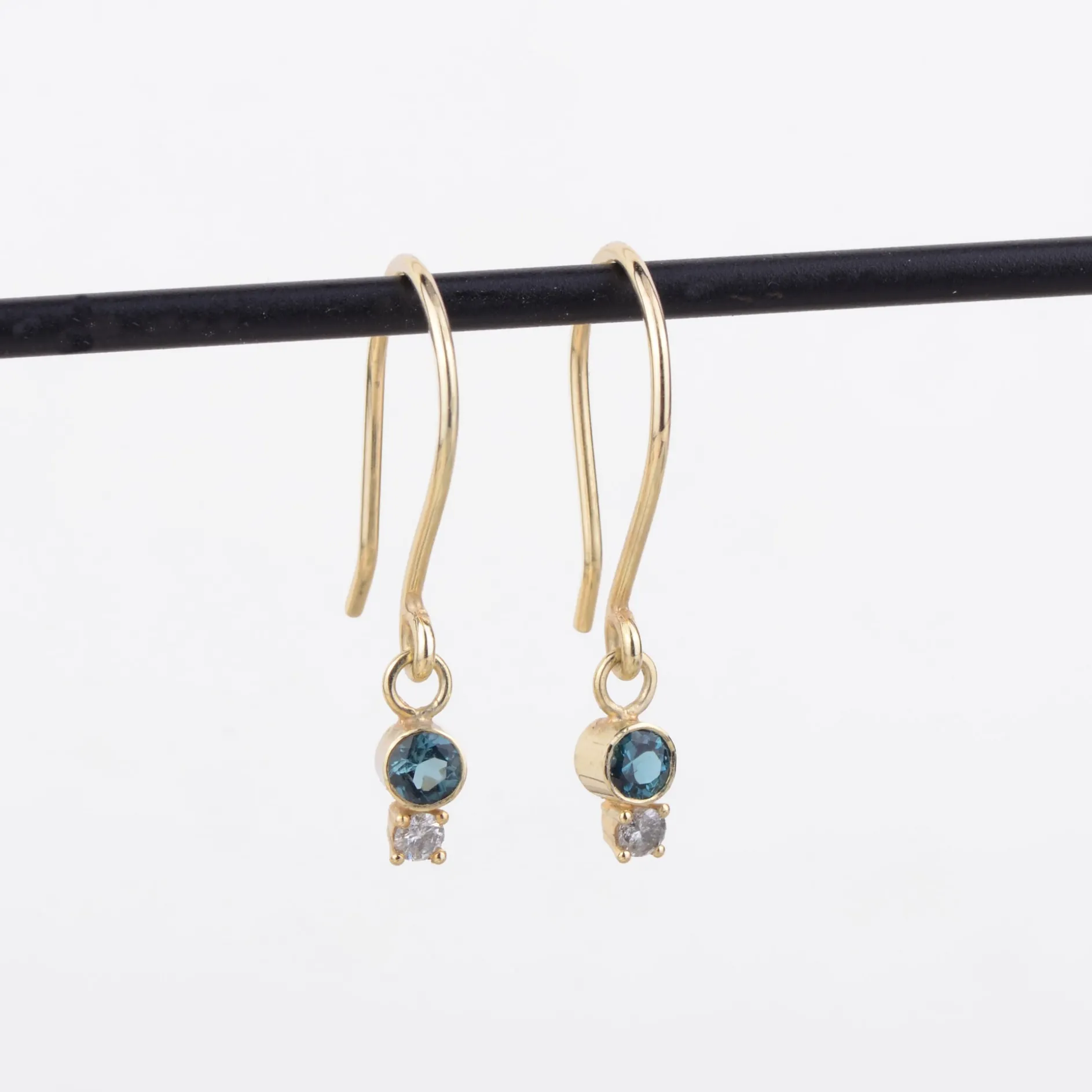 Oorbellen 14k Bouquet 'Een winters wonder'