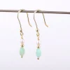 Oorbellen 14k dash of green