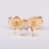 Oorbellen 14k diamond studs