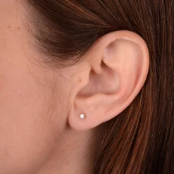 Oorbellen 14k diamond studs