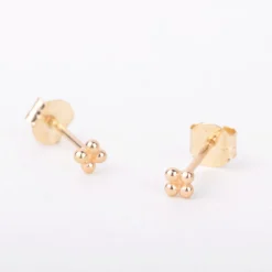 Oorbellen 14k dots