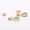 Oorbellen 14k floral
