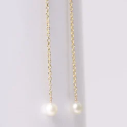 Oorbellen 14k mercurius