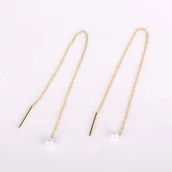 Oorbellen 14k mercurius