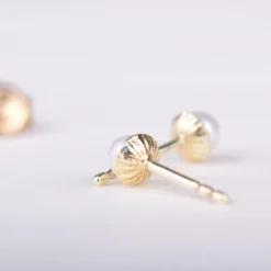 Oorbellen 14k pearl