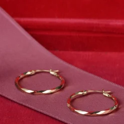Oorbellen 14k pierrot