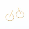 Oorbellen 14k pluto stripe