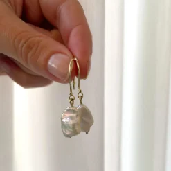 Oorbellen 14k sea