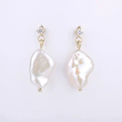 Oorbellen 14k sea princess