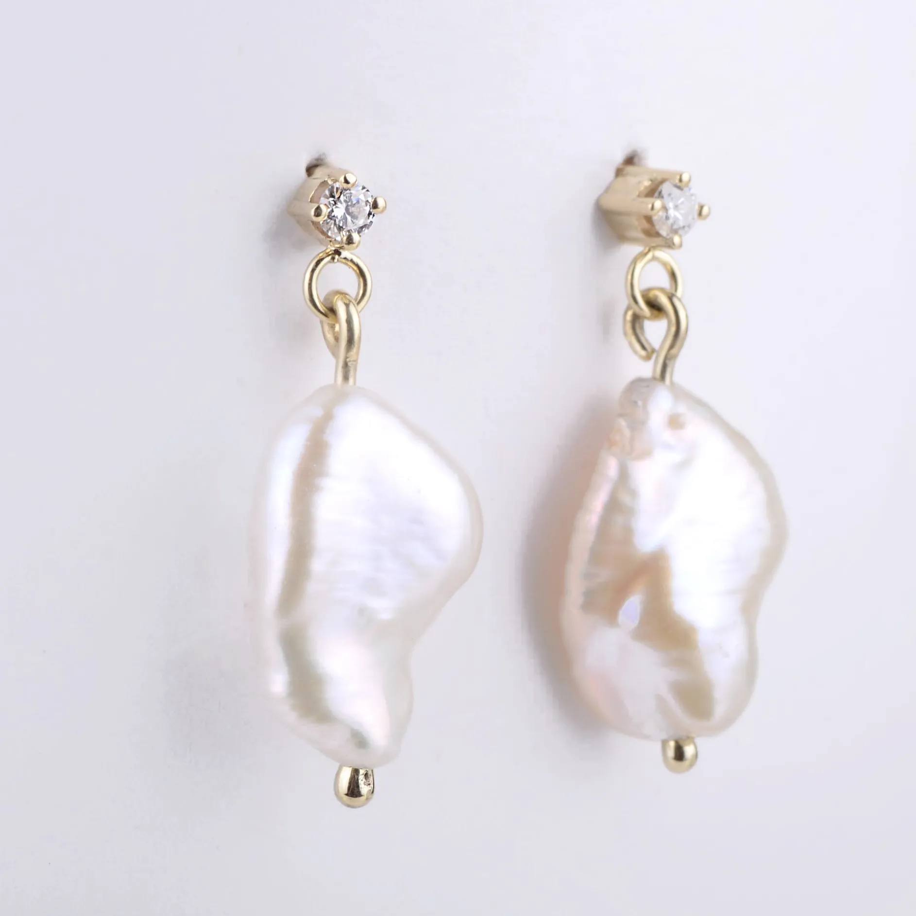 Oorbellen 14k sea princess