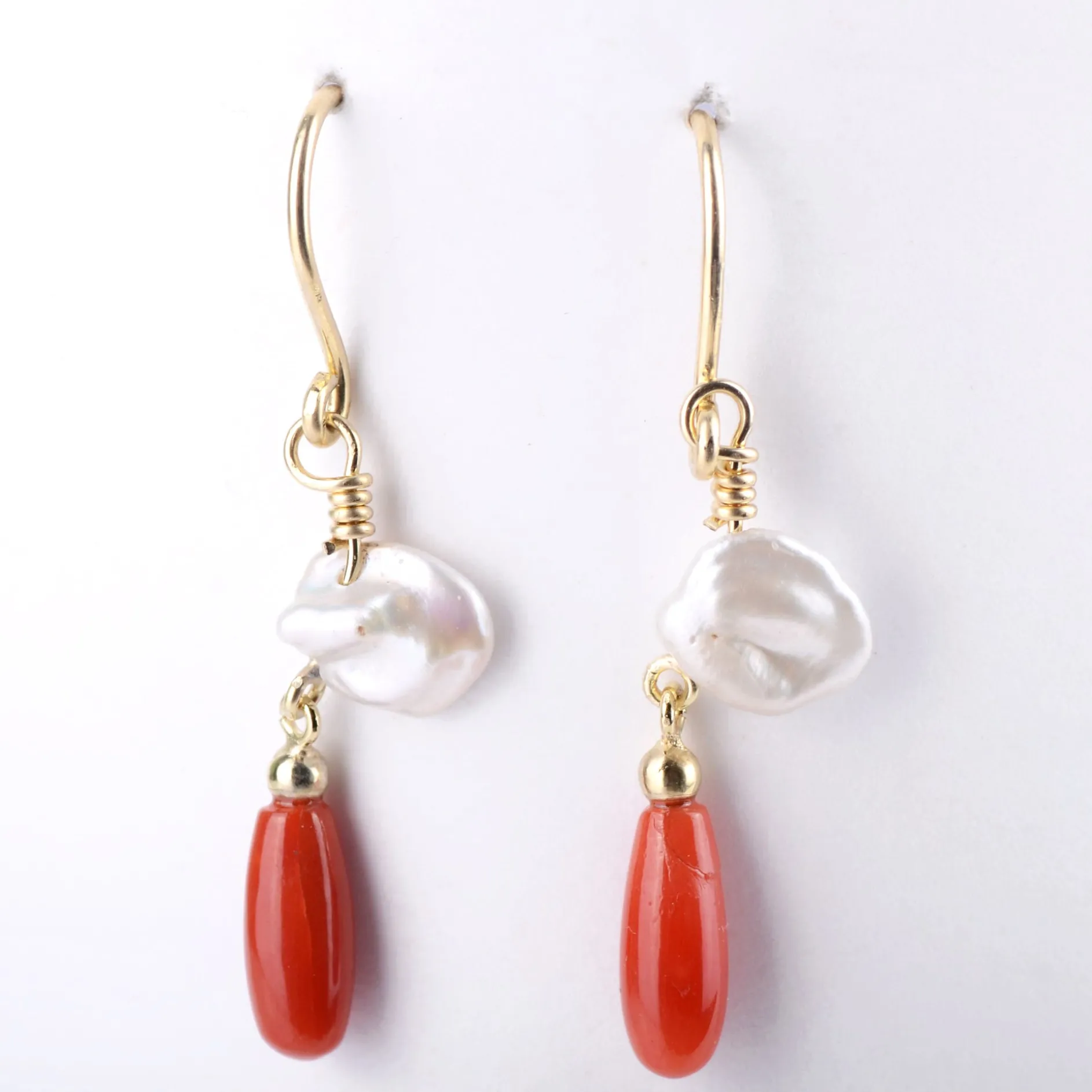 Oorbellen 14k sea treasure