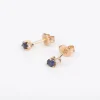 Oorbellen 14k sparkle indigo