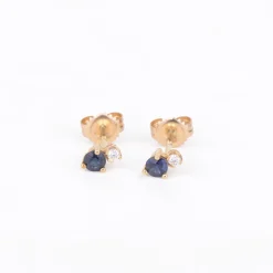 Oorbellen 14k sparkle indigo