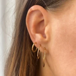 Oorbellen 14k whoopi!