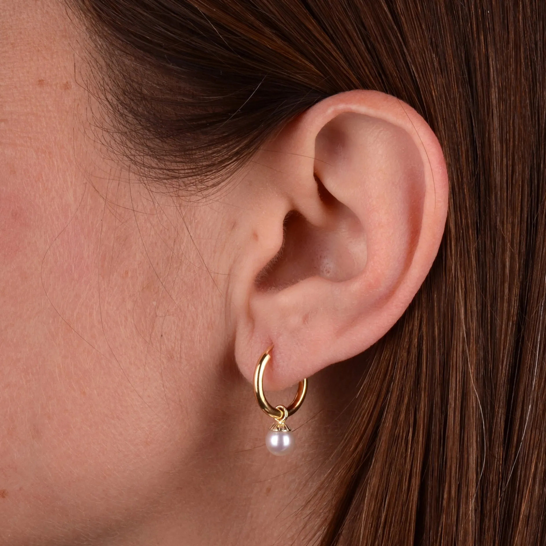 Oorbellen 14k whoops! pearl