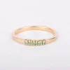 Ring 14k apple green