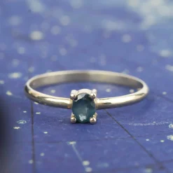 Ring 14k blue ocean
