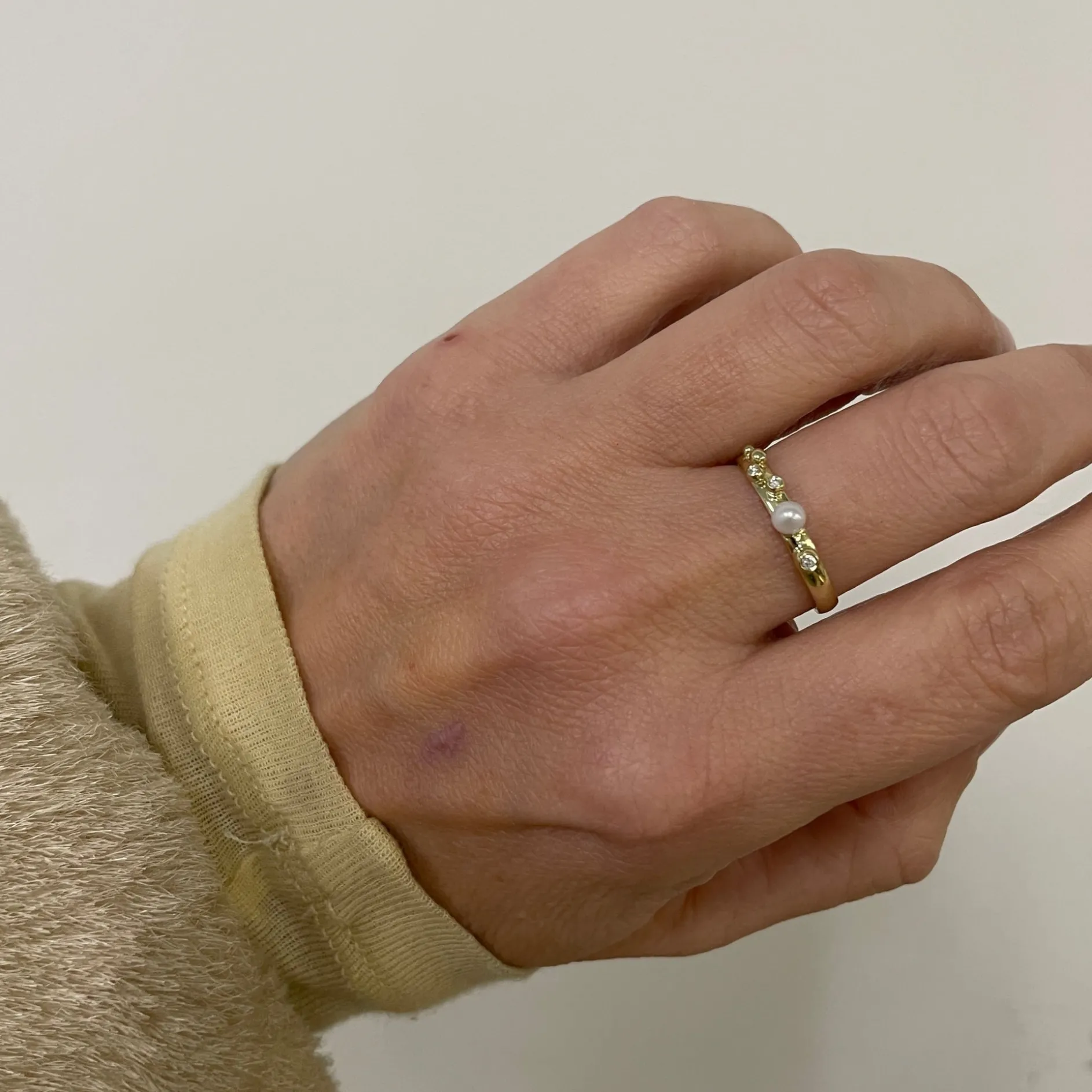 Ring 14k Bubble glam