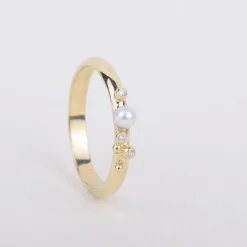 Ring 14k Bubble glam