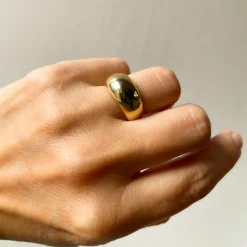 Ring 14k Dome