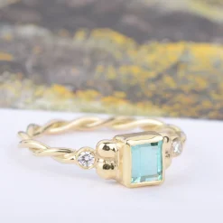 Ring 14k fern