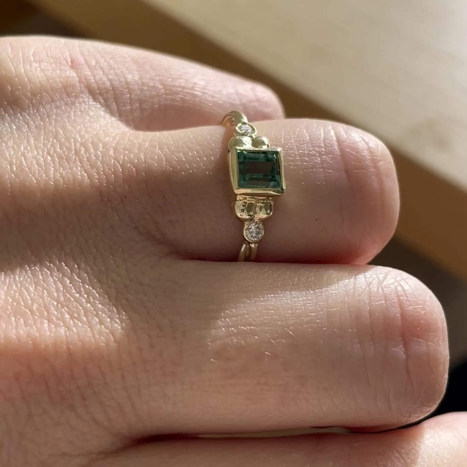 Ring 14k fern