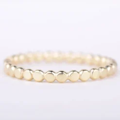 Ring 14k flat pearl
