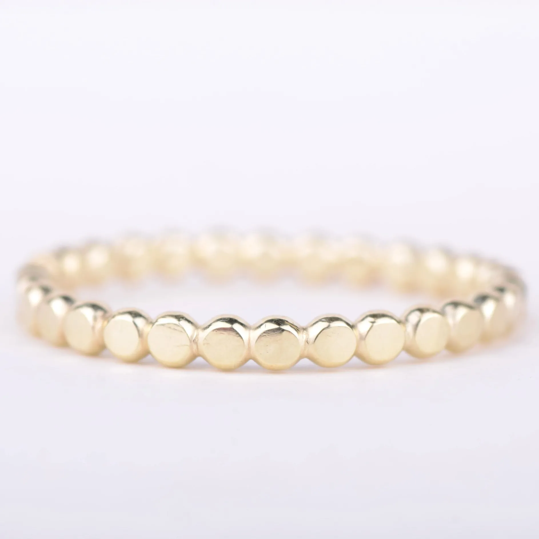 Ring 14k flat pearl