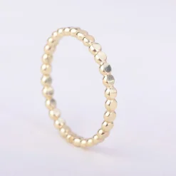 Ring 14k flat pearl