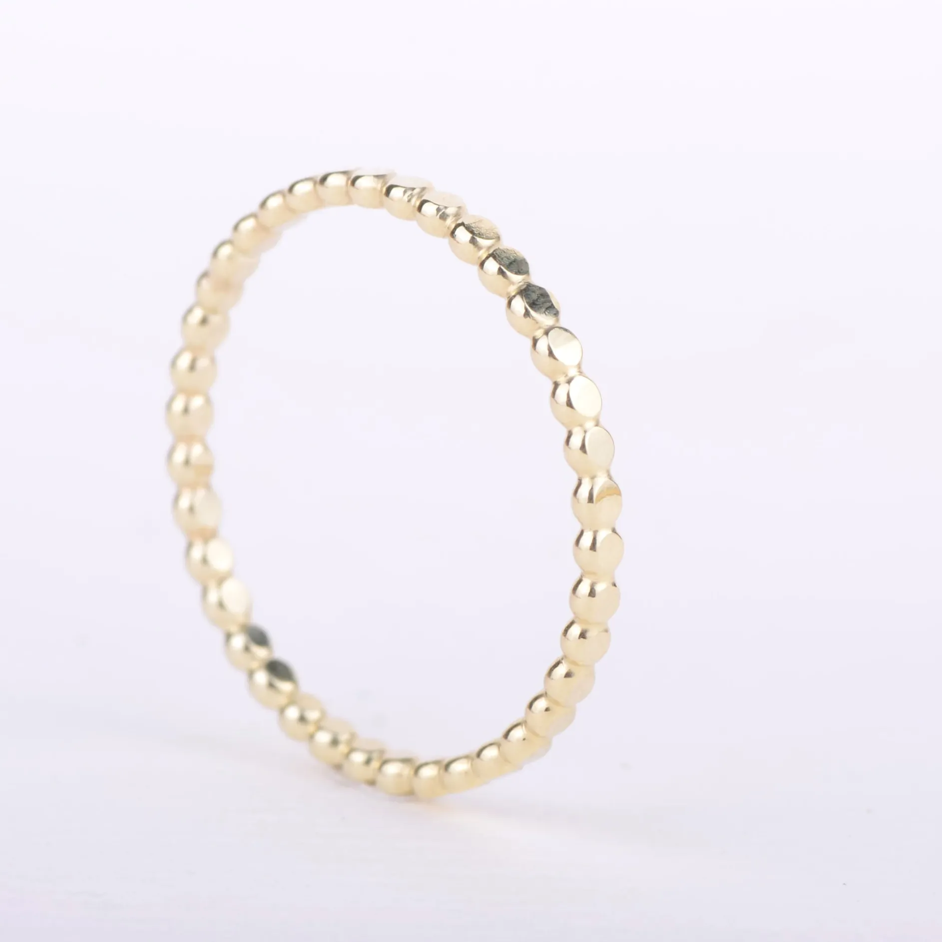 Ring 14k flat pearl