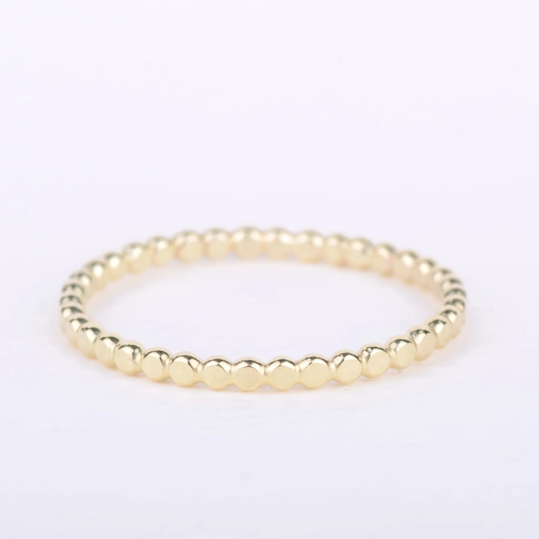 Ring 14k flat pearl