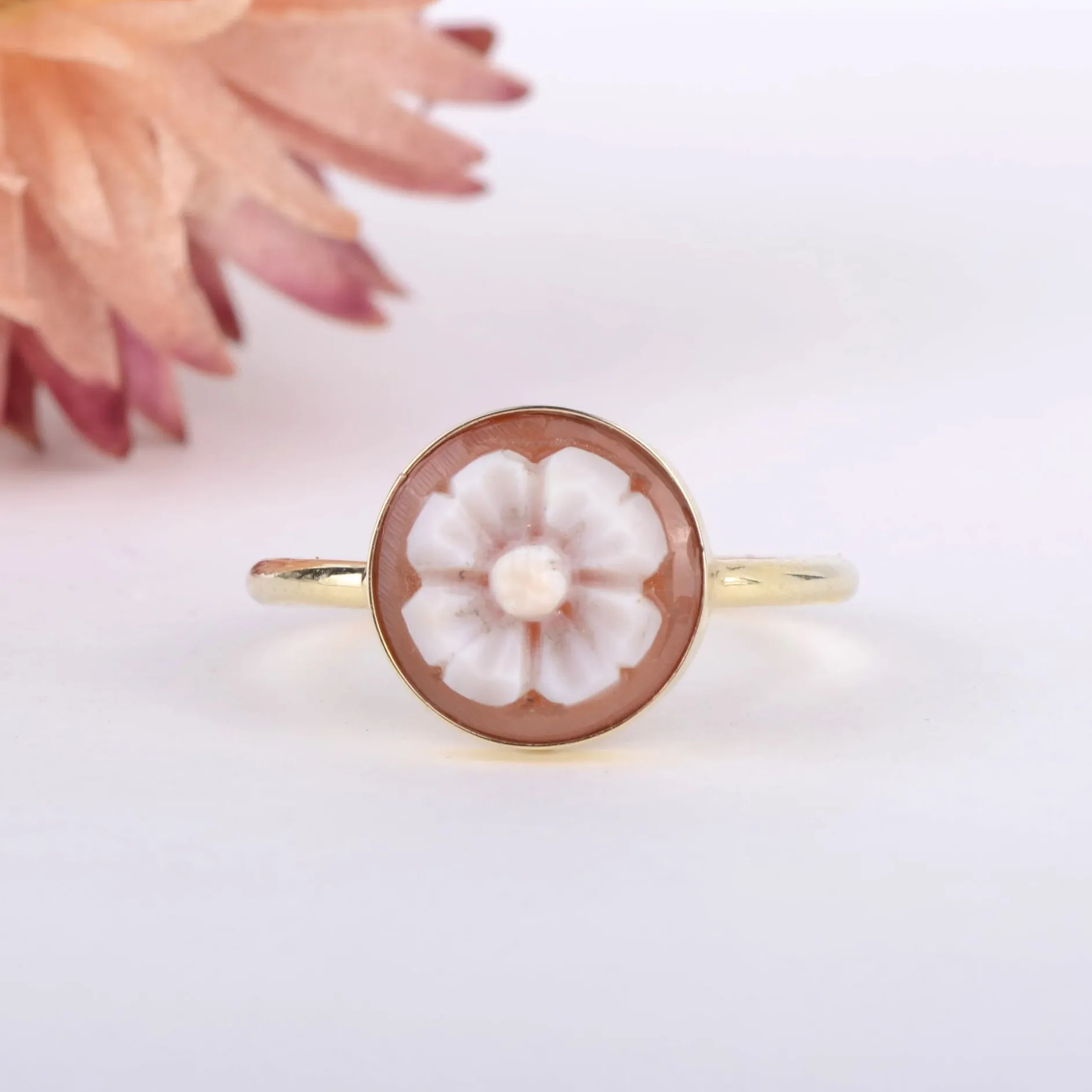 Ring 14k flower power