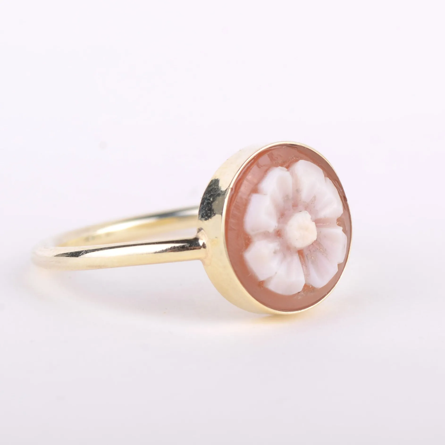 Ring 14k flower power