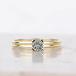 Ring 14k green forest