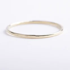 Ring 14k hammered