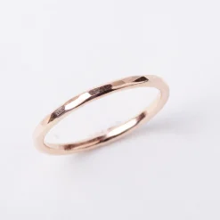 Ring 14k hammered