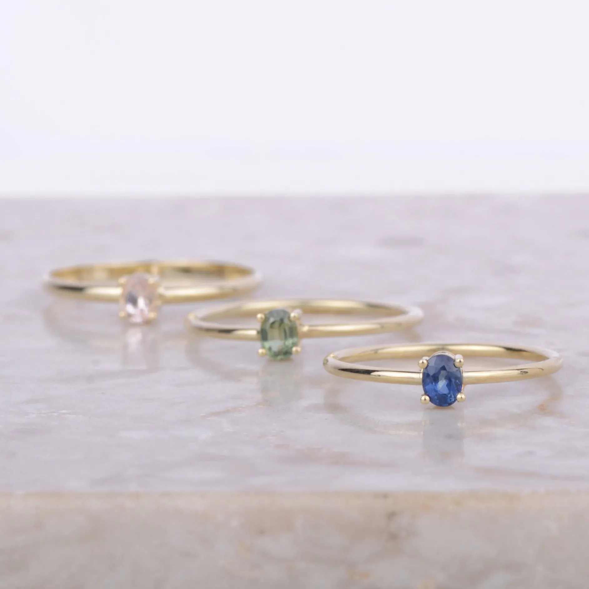Ring 14k hope, faith & love