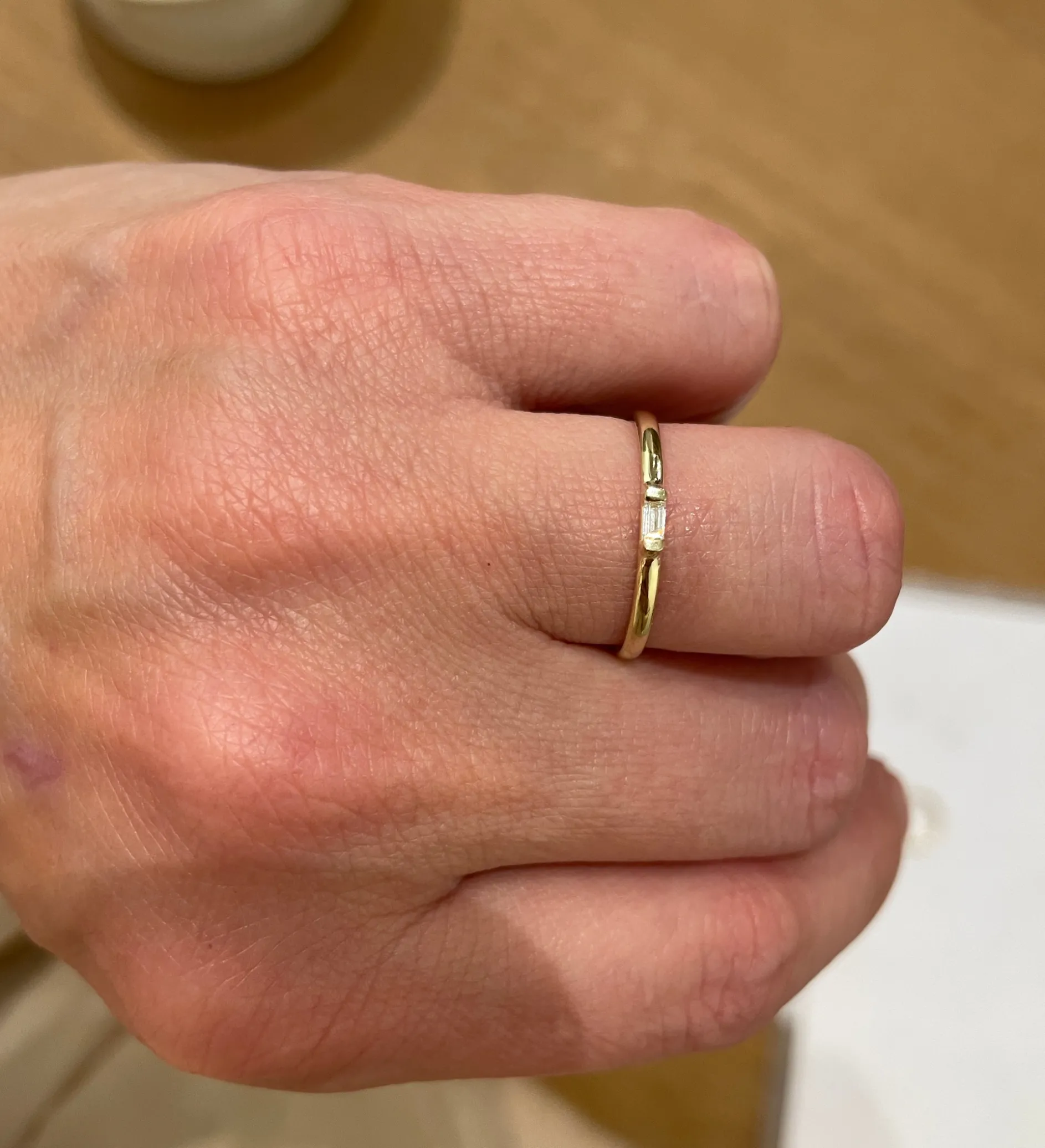 Ring 14k horizon