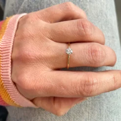 Ring 14k infinite brilliance