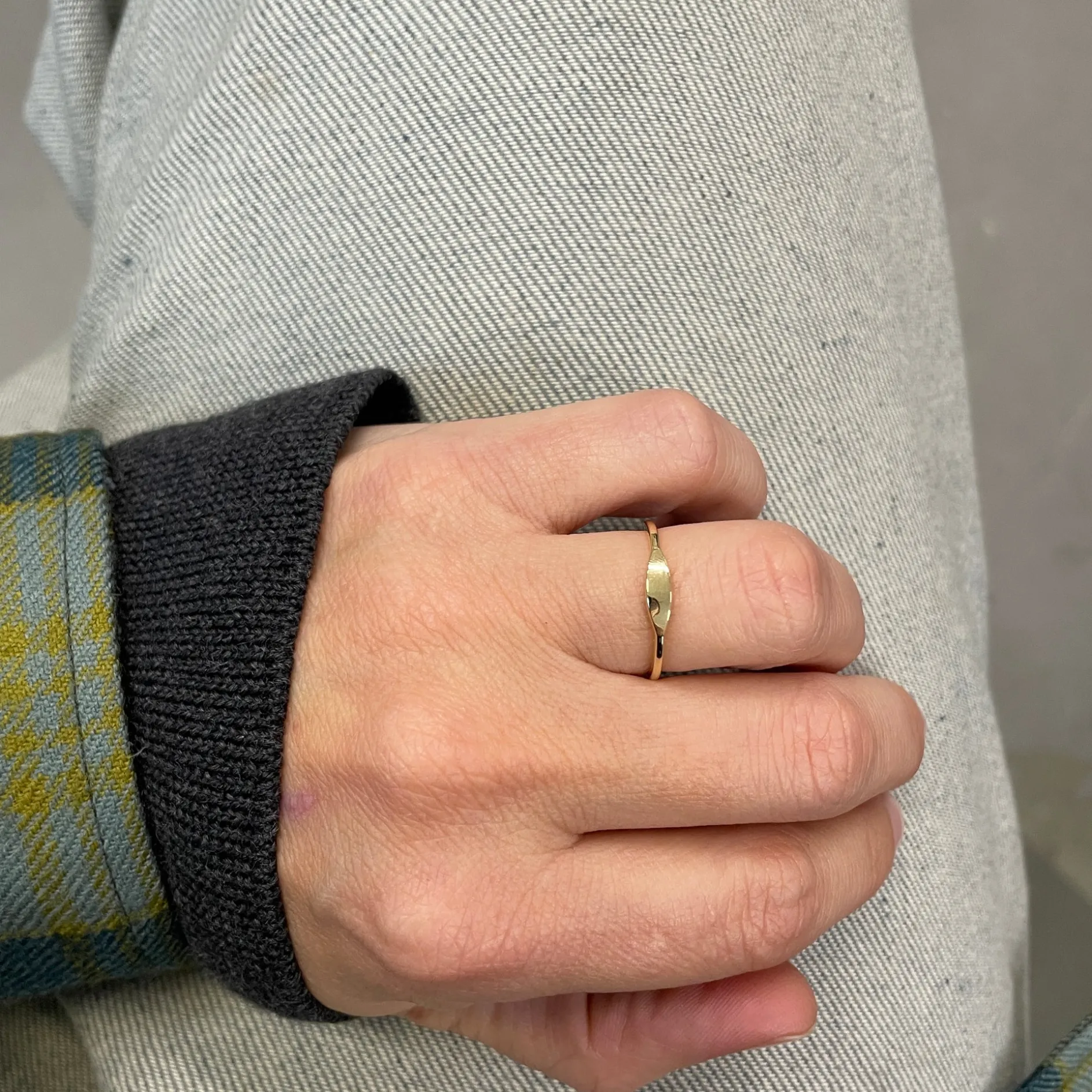 Ring 14k little name