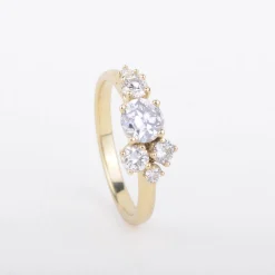 Ring 14k magic number 6