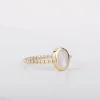 ring 14k moonlight