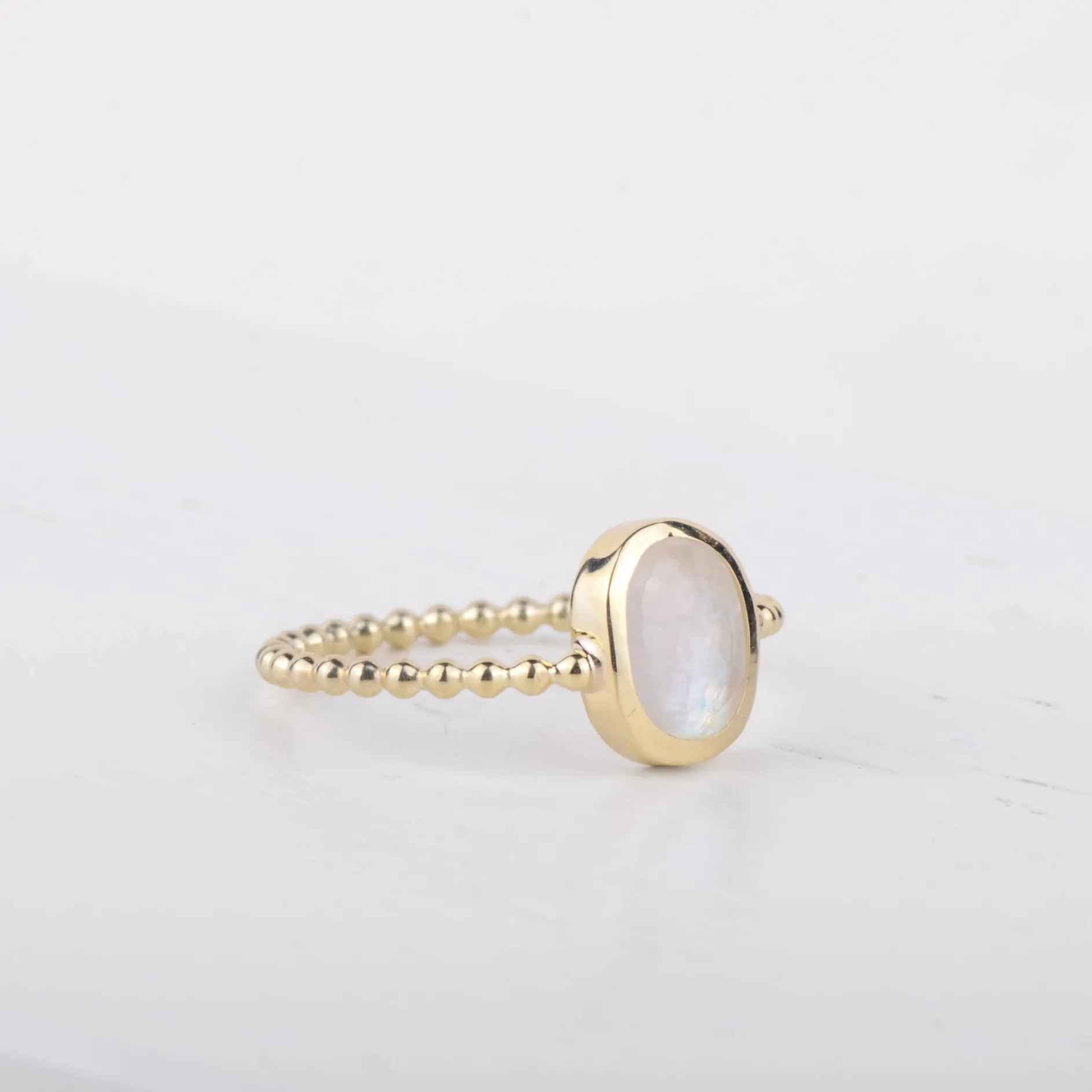 ring 14k moonlight