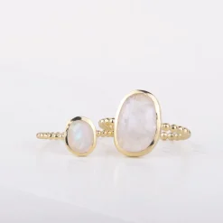 ring 14k moonlight