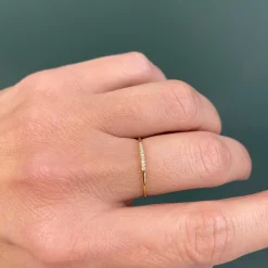 Ring 14k nine